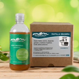 Kit Grasera: Botella 1Lt + pastilla Grasera